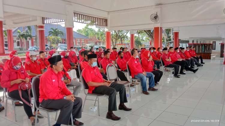 Rakor Internal Persiapan Menghadapi HUT PDI Perjuangan Ke 49