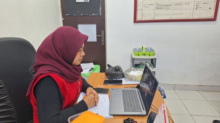 DPC PDI Perjuangan Lampung Selatan Ikuti Rapat Perpanjangan Masa Bakti DPP PDI Perjuangan Secara Daring