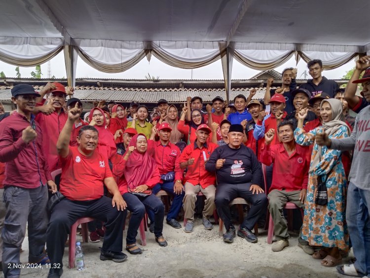 Nanang Ermanto Bakar Semangat Kader Ranting di Kecamatan Sragi Hadapi Pilkada Serentak 2024 Mendatang.